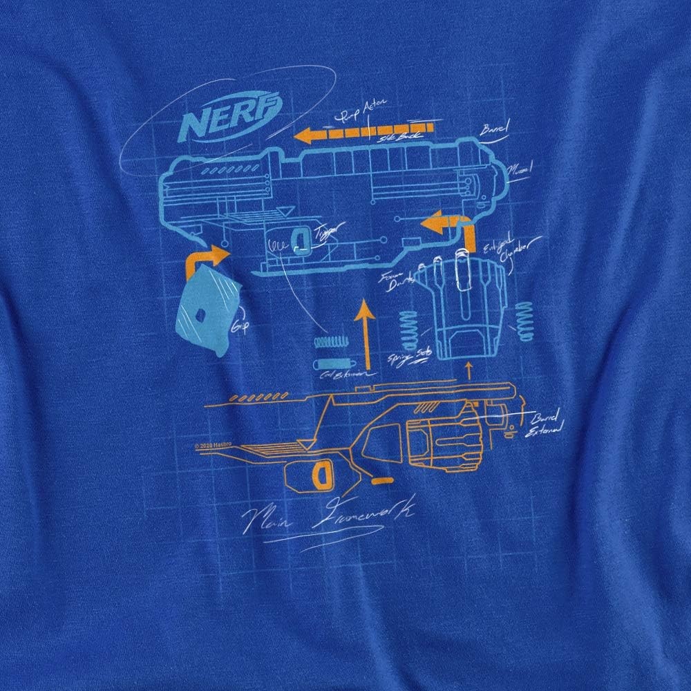 image:imageNerf Deconstructed Nerf Gun Womens T ShirtRoyal