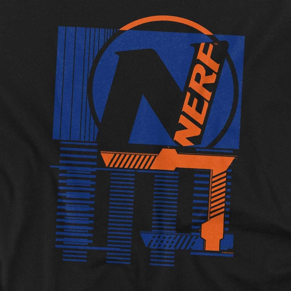 image:imageNerf Grid Unisex Adult T Shirt for Men and WomenBlack