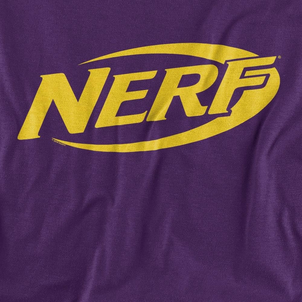 image:imageNerf Logo Unisex Adult T Shirt for Men and WomenPurple