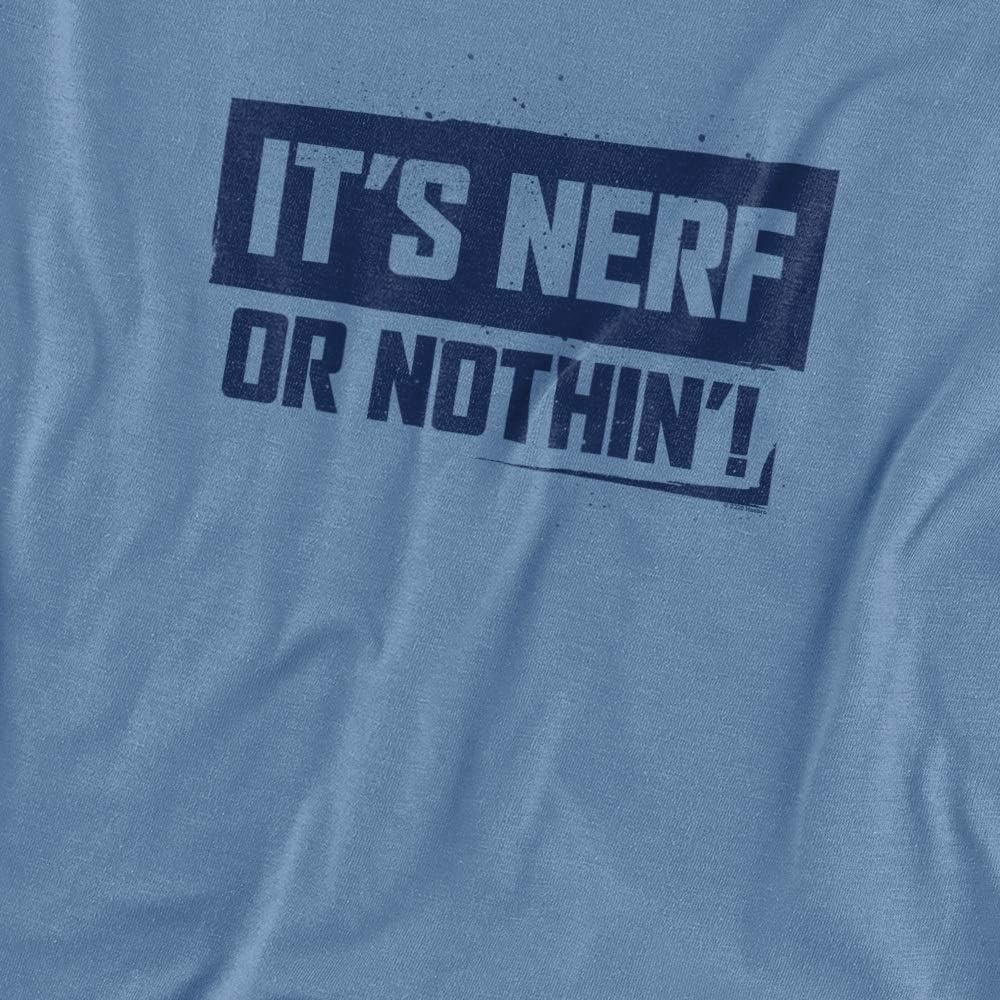 image:imageNerf Nerf Or Nothing Unisex Adult T Shirt for Men and WomenCarolina Blue