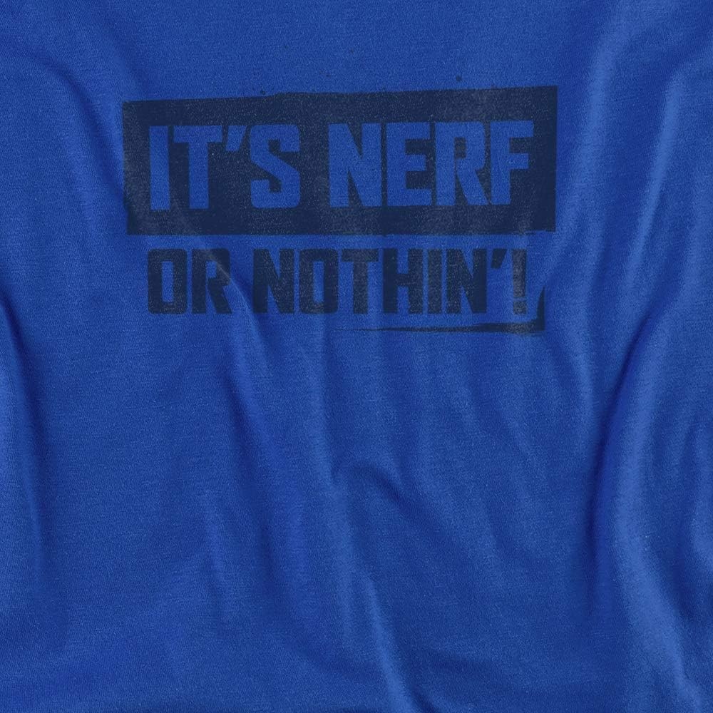 image:imageNerf Nerf Or Nothing Unisex Adult T Shirt for Men and WomenRoyal