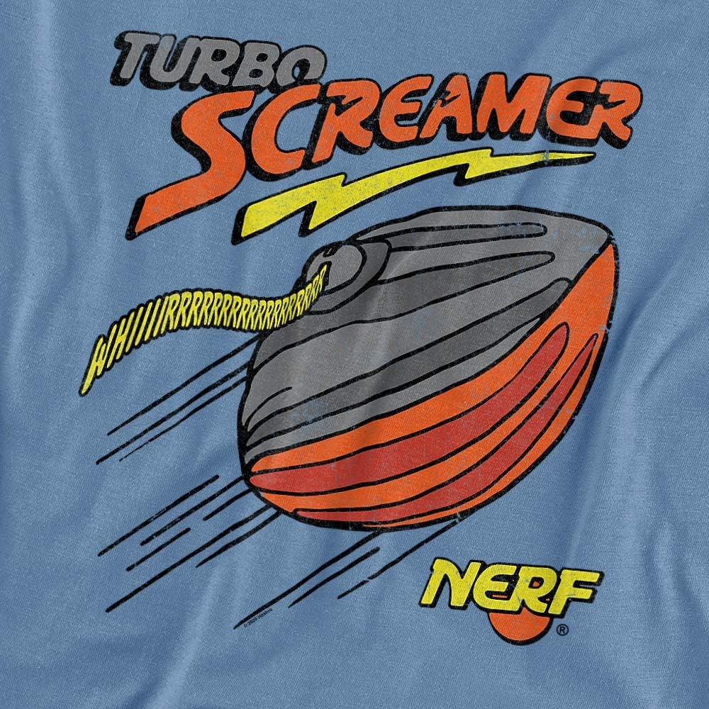 image:imageNerf Turbo Screamer Unisex Adult T Shirt for Men and WomenCarolina Blue