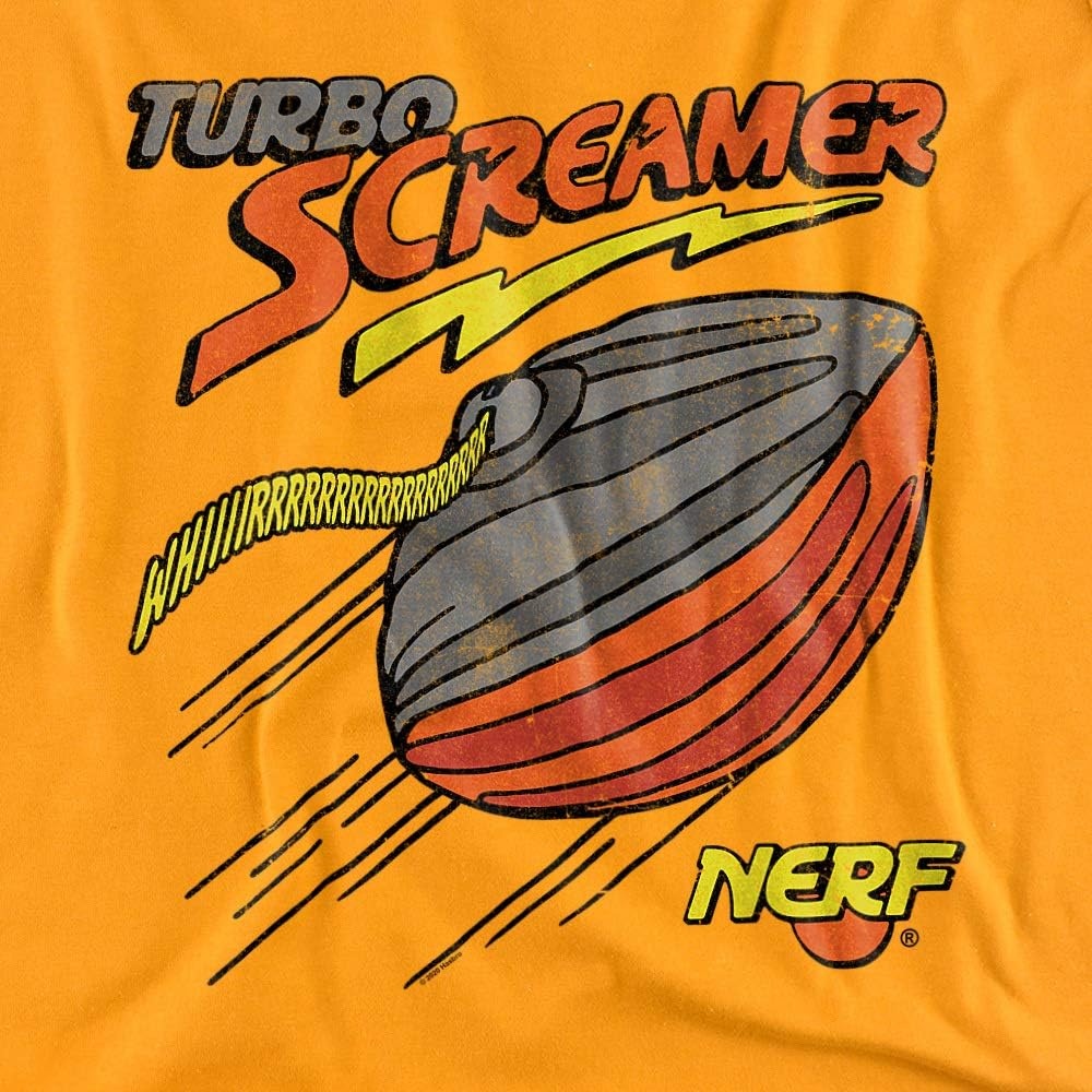 image:imageNerf Turbo Screamer Unisex Adult T Shirt for Men and WomenGold