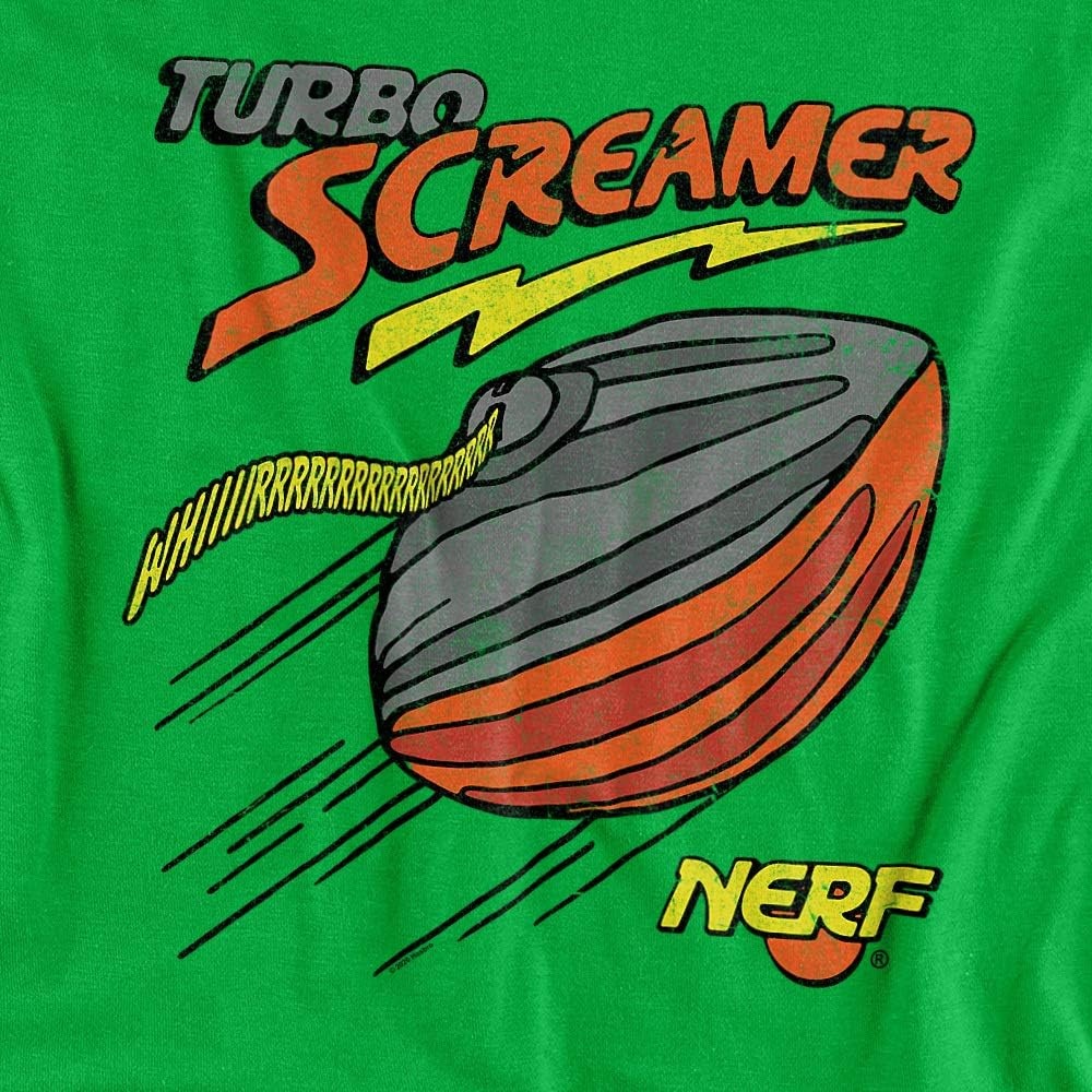 image:imageNerf Turbo Screamer Unisex Adult T Shirt for Men and WomenKelly Green