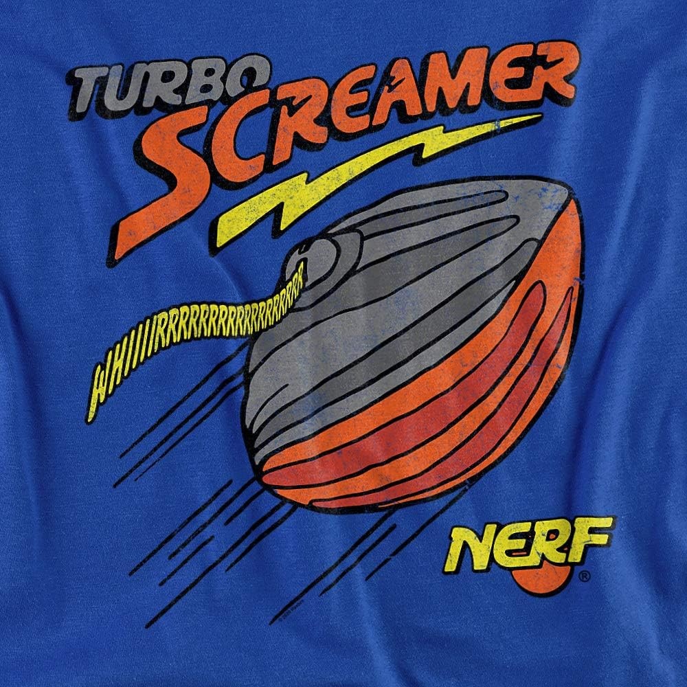 image:imageNerf Turbo Screamer Unisex Adult T Shirt for Men and WomenRoyal