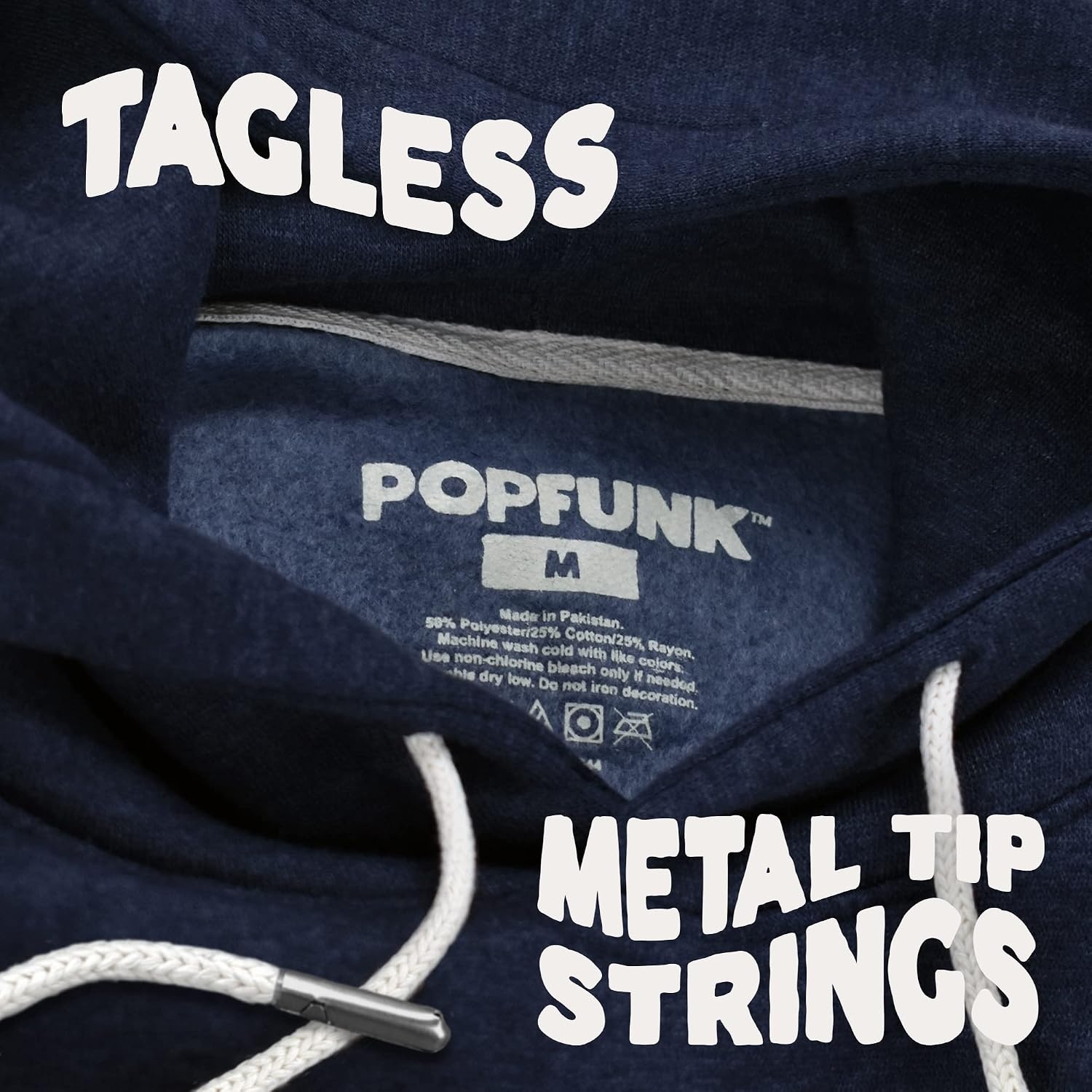 image:imagePopfunk Classic Toys Collection Official Premium Ultrasoft TriBlend HoodieThe Dump Truck Navy