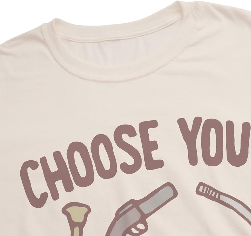 image:imagePopfunk Official Game Night Adult Unisex Classic RingSpun TShirt CollectionThe Colonel Mustard Stone Grey