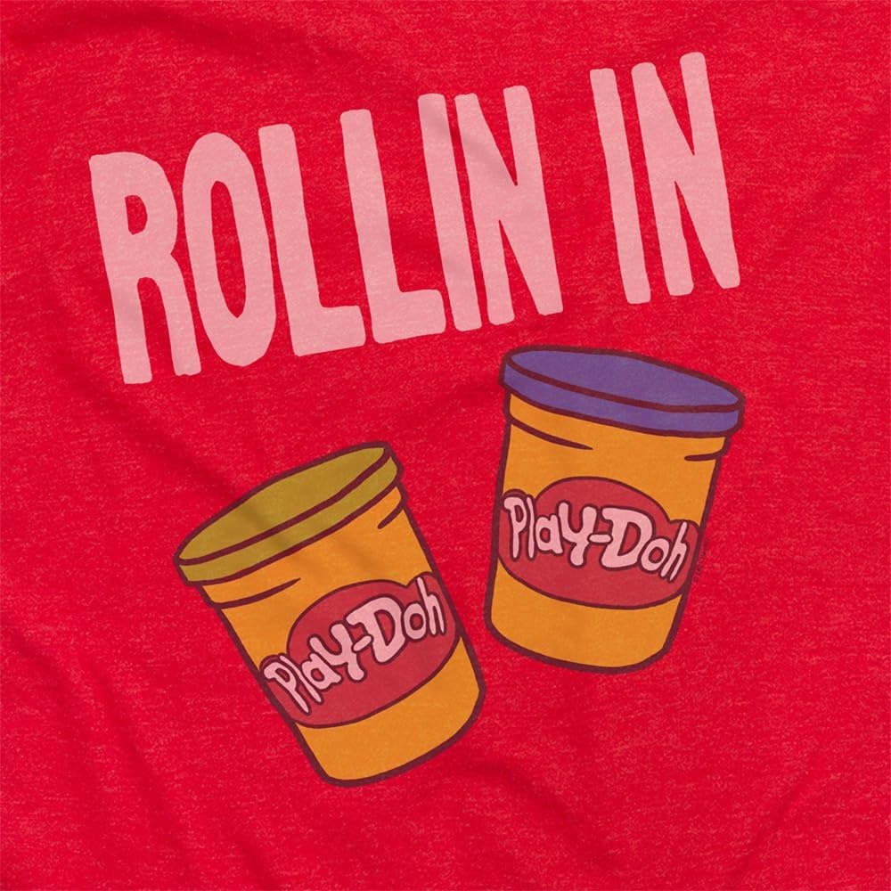 image:imagePopfunk Official Game Night Adult Unisex Classic RingSpun TShirt CollectionThe Playdoh Red