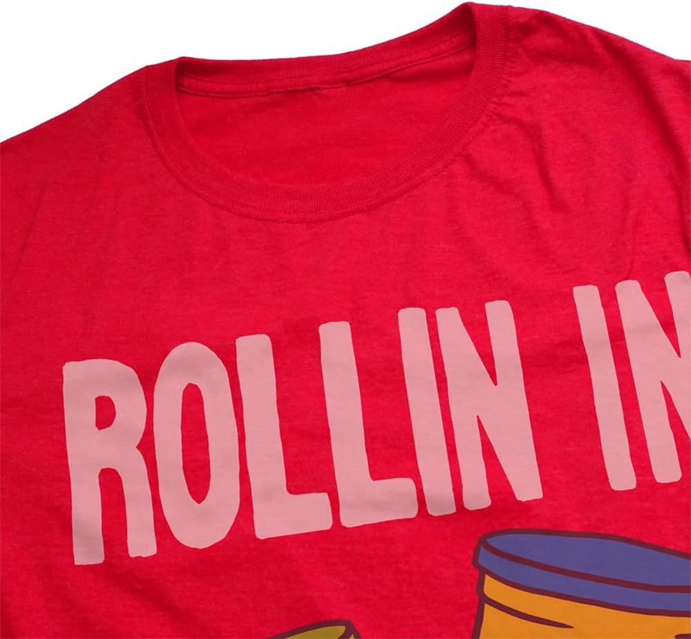 image:imagePopfunk Official Game Night Adult Unisex Classic RingSpun TShirt CollectionThe Playdoh Red