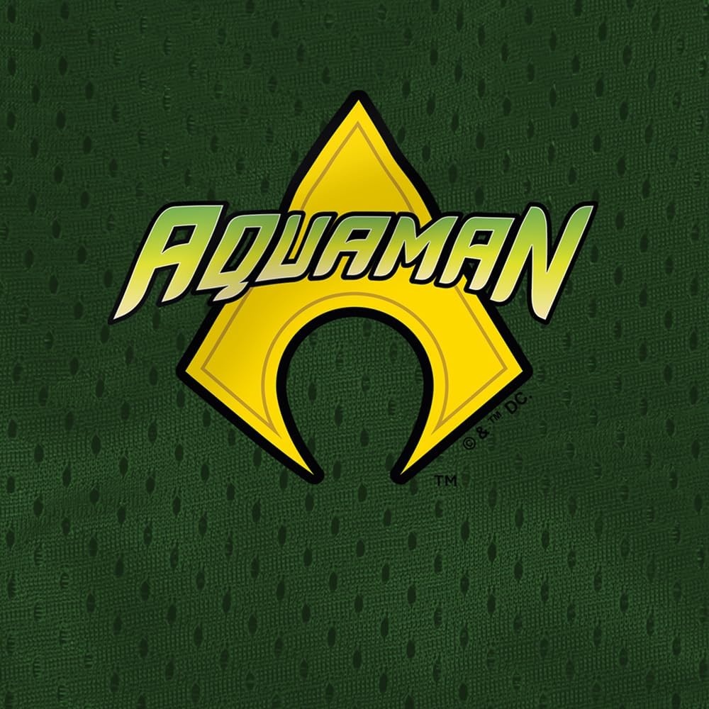 image:imagePopfunk Pop Culture Collection Mens Lined Mesh ShortsAquaman Logo