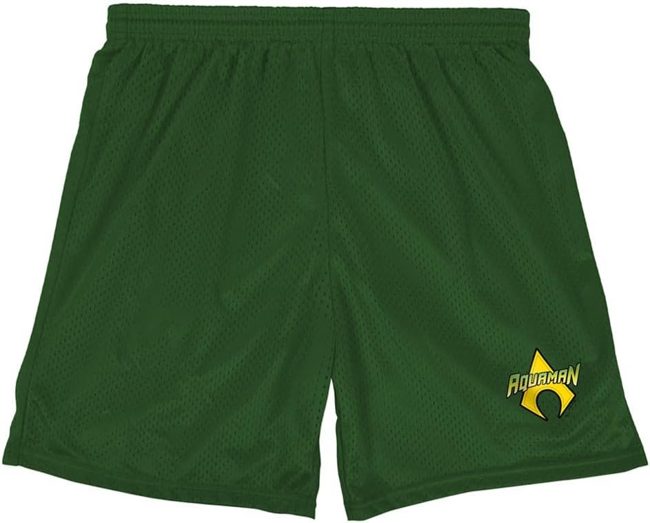 image:imagePopfunk Pop Culture Collection Mens Lined Mesh ShortsAquaman Logo