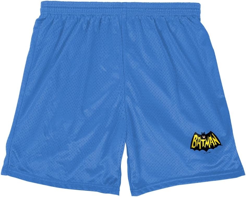 image:imagePopfunk Pop Culture Collection Mens Lined Mesh ShortsBatman Classic Tv Logo Logo