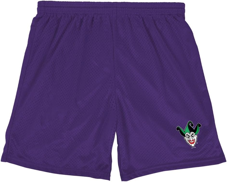 image:imagePopfunk Pop Culture Collection Mens Lined Mesh ShortsBatman Joker Symbol