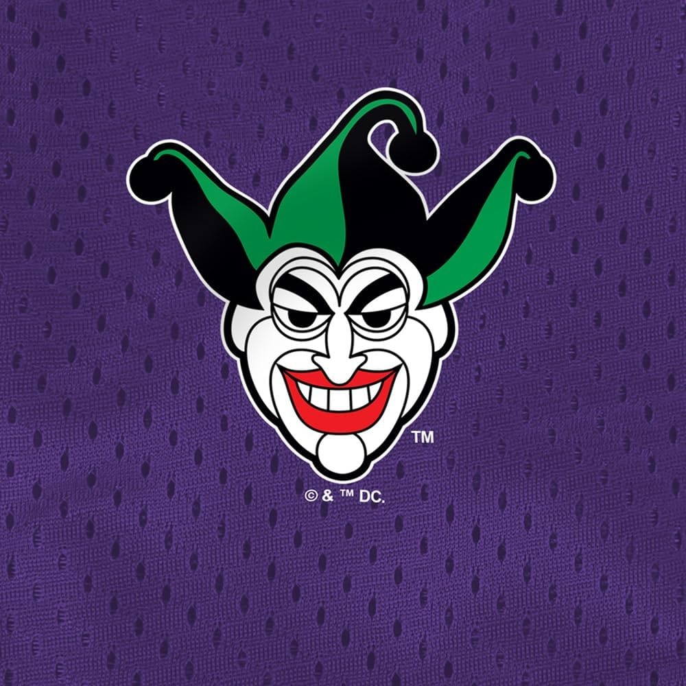image:imagePopfunk Pop Culture Collection Mens Lined Mesh ShortsBatman Joker Symbol