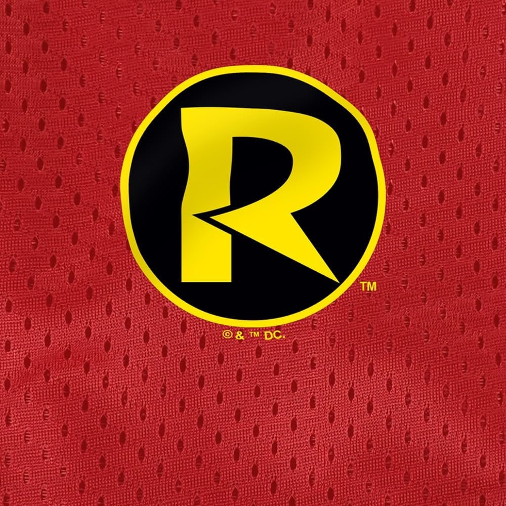 image:imagePopfunk Pop Culture Collection Mens Lined Mesh ShortsBatman Robin Logo