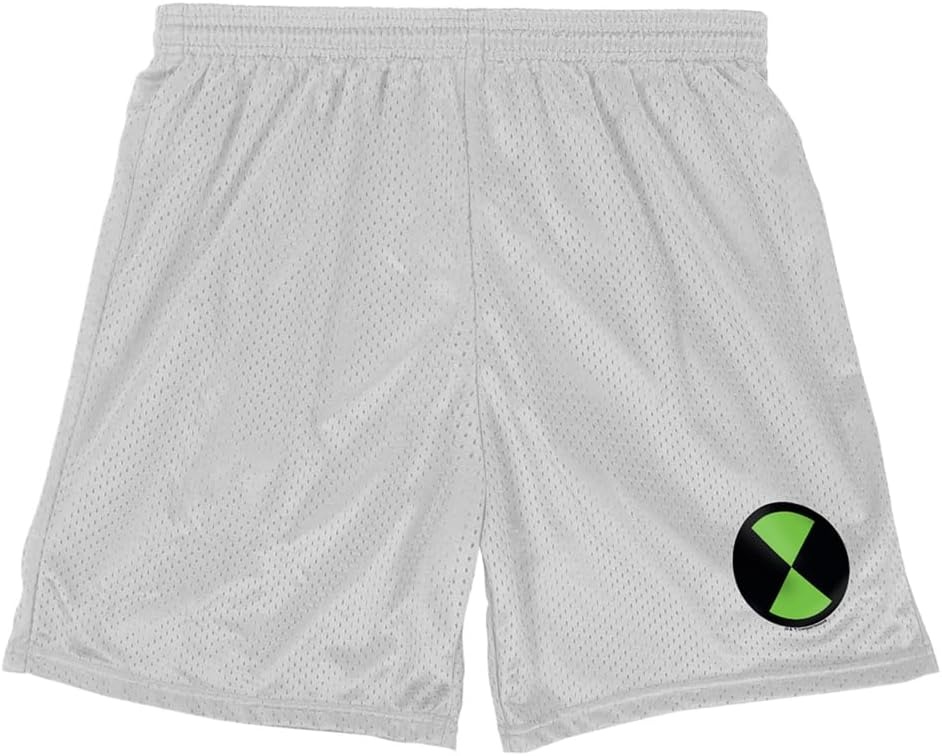 image:imagePopfunk Pop Culture Collection Mens Lined Mesh ShortsBen 10 Logo