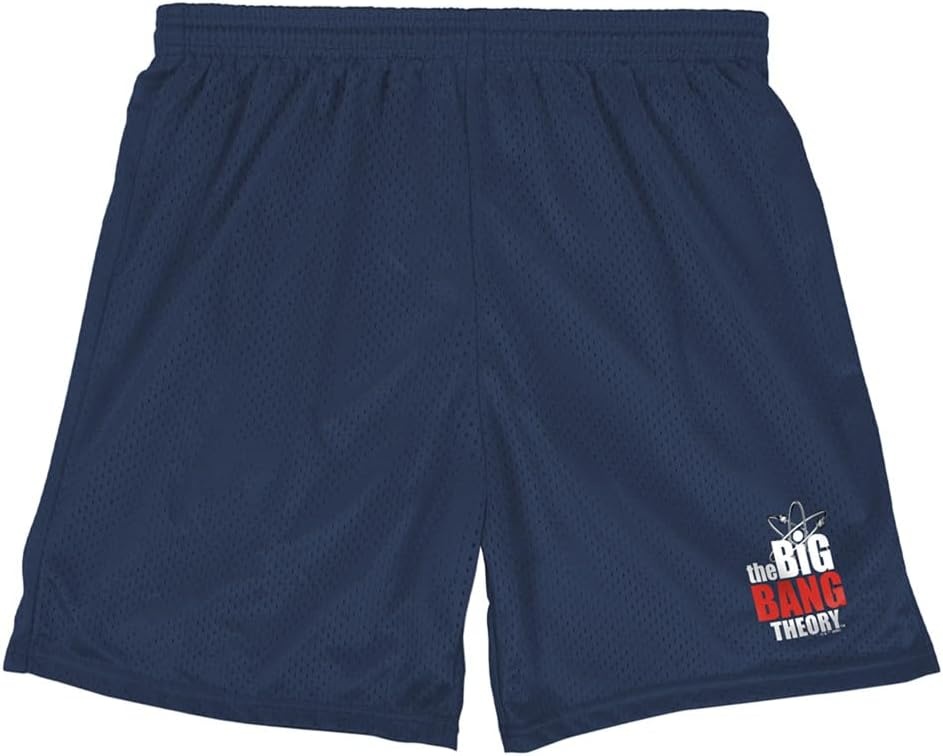 image:imagePopfunk Pop Culture Collection Mens Lined Mesh ShortsBig Bang Theory Logo Logo
