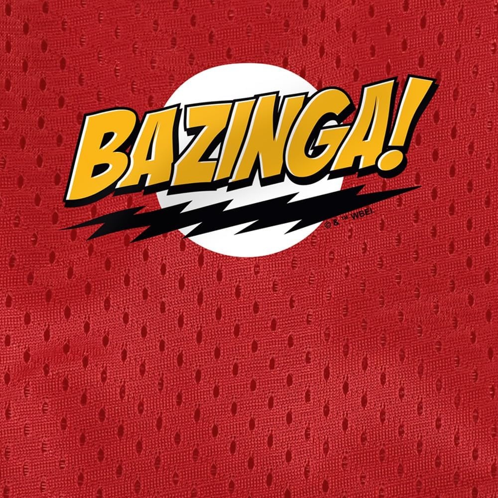image:imagePopfunk Pop Culture Collection Mens Lined Mesh ShortsBig Bang Theory Sheldon Bazinga