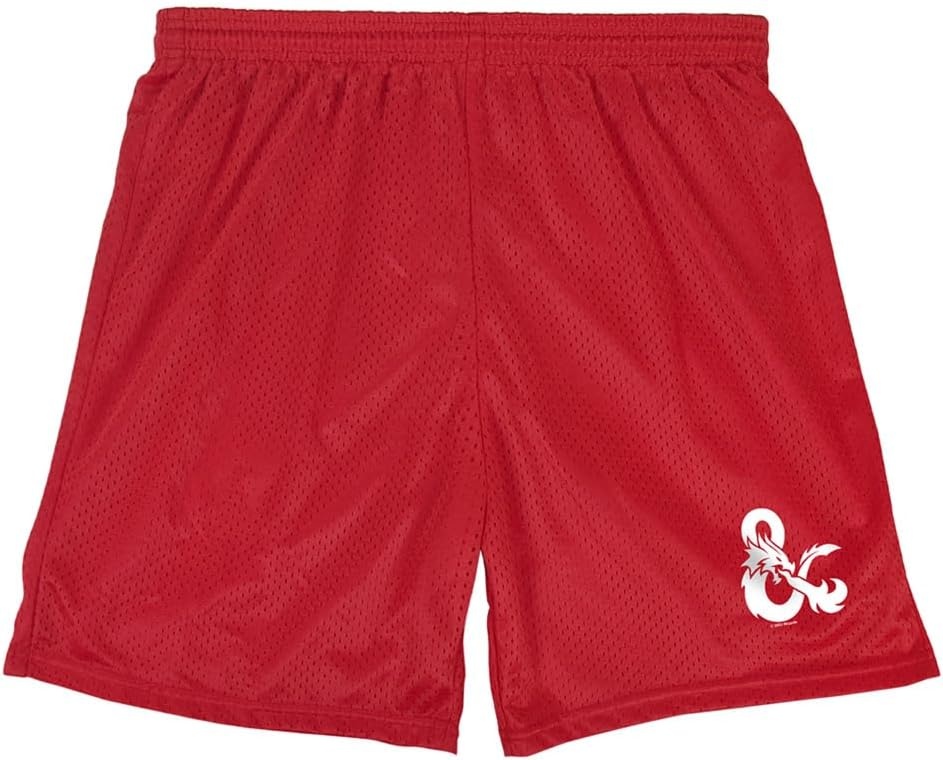 image:imagePopfunk Pop Culture Collection Mens Lined Mesh ShortsDungeons and Dragons Ampersand