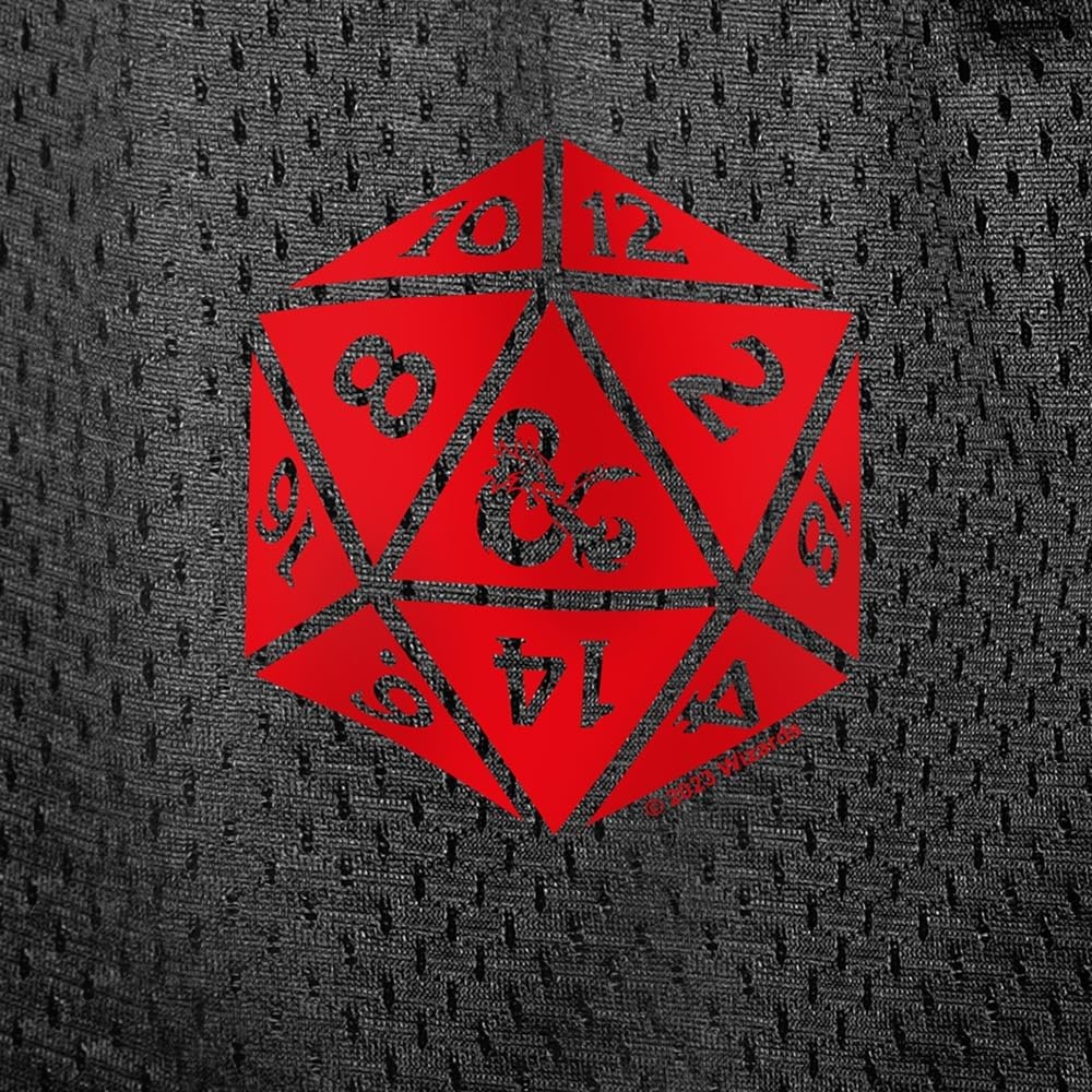 image:imagePopfunk Pop Culture Collection Mens Lined Mesh ShortsDungeons and Dragons D20 Dice