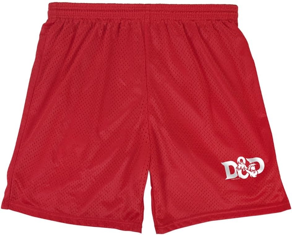 image:imagePopfunk Pop Culture Collection Mens Lined Mesh ShortsDungeons and Dragons New Dd Logo