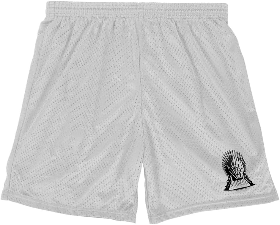 image:imagePopfunk Pop Culture Collection Mens Lined Mesh ShortsGame of Thrones Iron Throne Icon