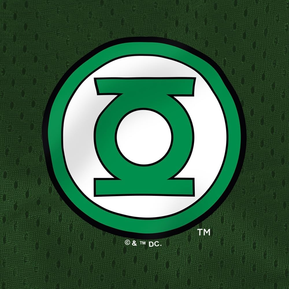 image:imagePopfunk Pop Culture Collection Mens Lined Mesh ShortsGreen Lantern Core Logo