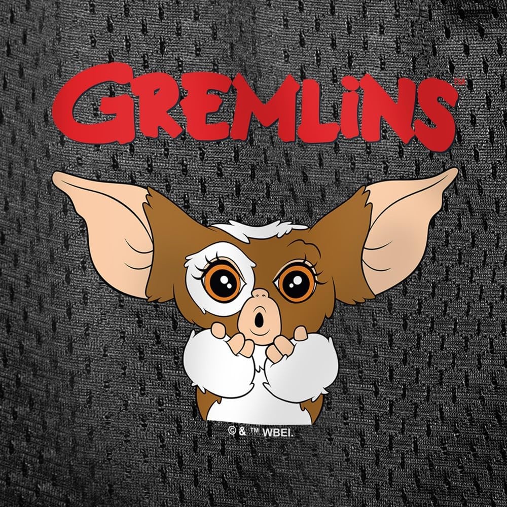 image:imagePopfunk Pop Culture Collection Mens Lined Mesh ShortsGremlins Gizmo Logo