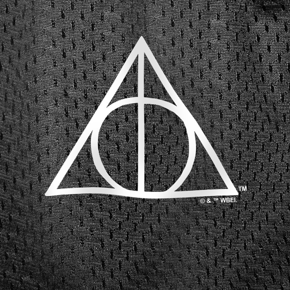 image:imagePopfunk Pop Culture Collection Mens Lined Mesh ShortsHarry Potter Deathly Hallows Symbol