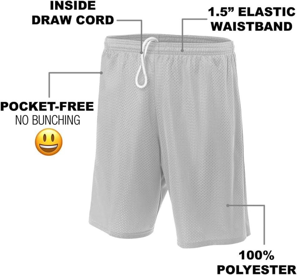 image:imagePopfunk Pop Culture Collection Mens Lined Mesh ShortsJustice League Cyborg Logo