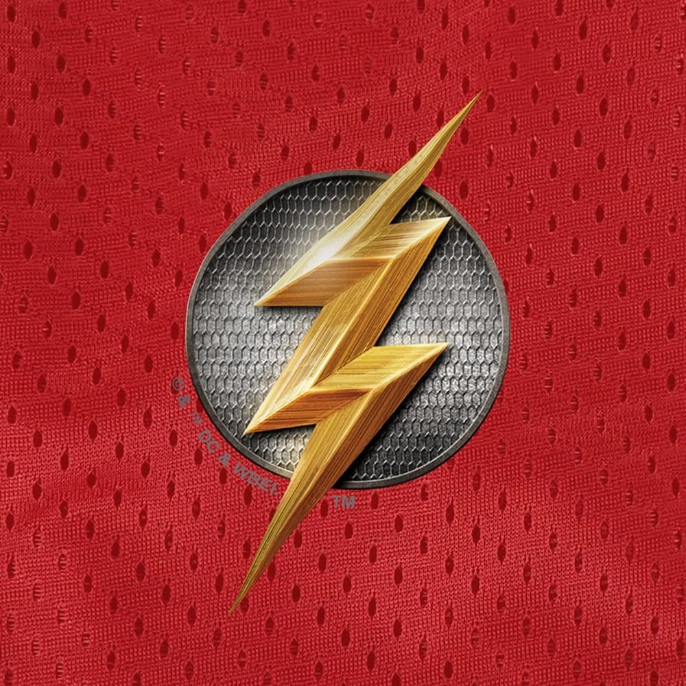 image:imagePopfunk Pop Culture Collection Mens Lined Mesh ShortsJustice League Movie Flash Logo