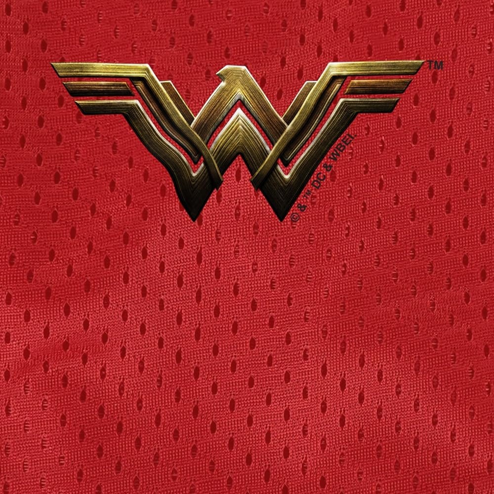 image:imagePopfunk Pop Culture Collection Mens Lined Mesh ShortsJustice League Movie Wonder Woman Logo