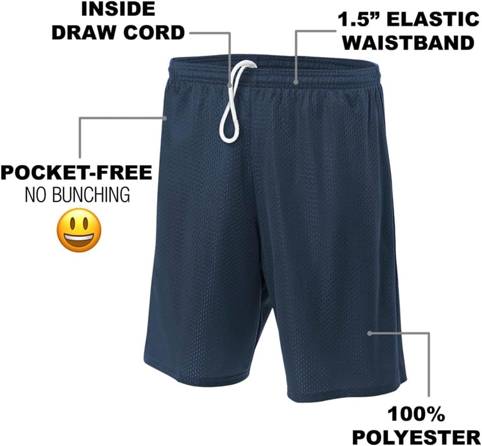 image:imagePopfunk Pop Culture Collection Mens Lined Mesh ShortsLogo