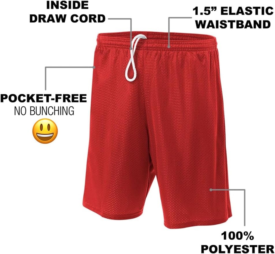 image:imagePopfunk Pop Culture Collection Mens Lined Mesh ShortsNightmare on Elm Street Logo
