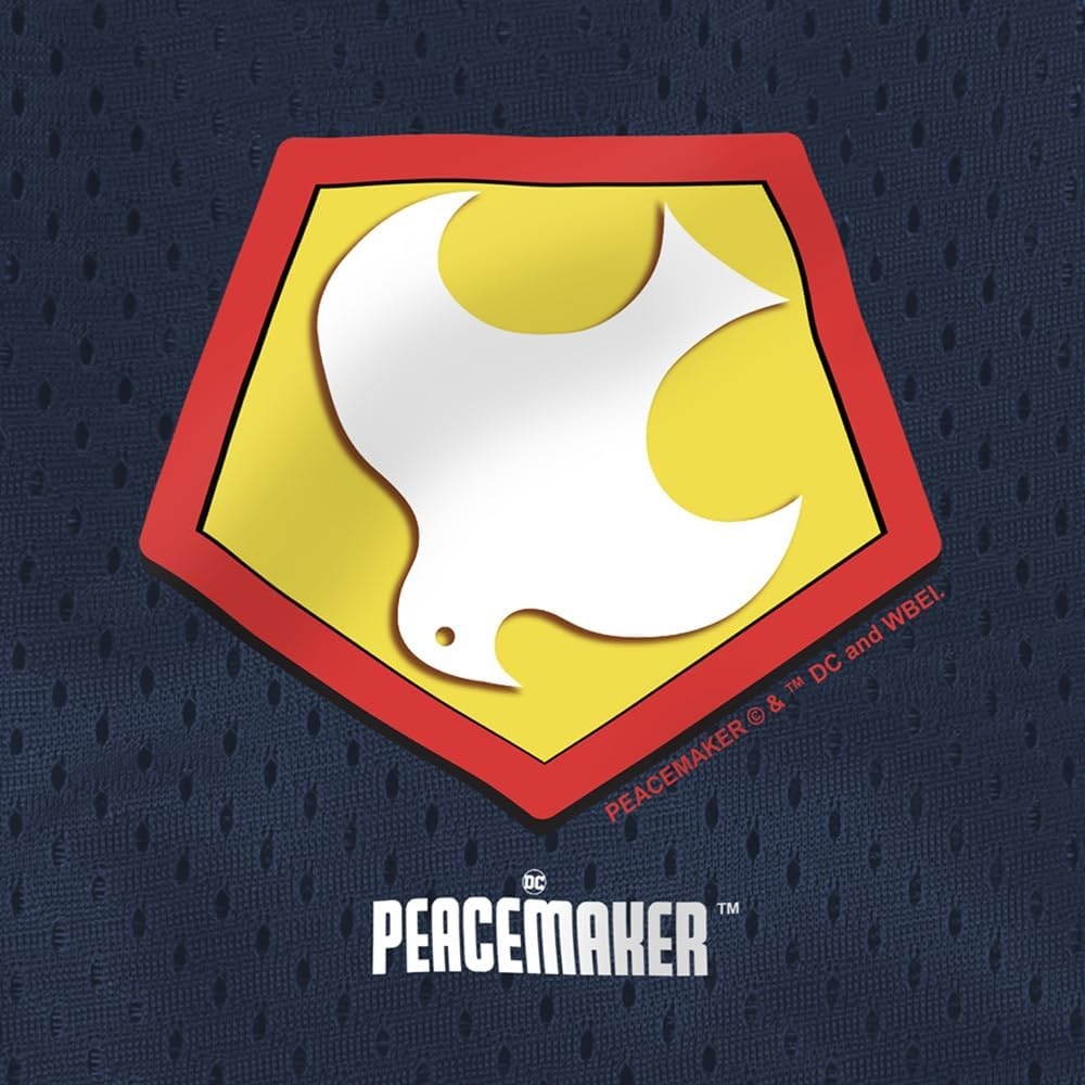 image:imagePopfunk Pop Culture Collection Mens Lined Mesh ShortsPeacemaker Symbol