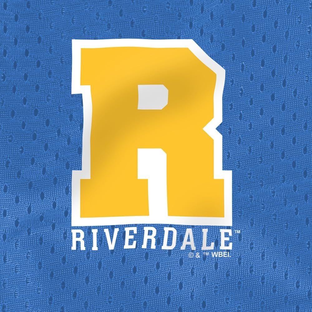 image:imagePopfunk Pop Culture Collection Mens Lined Mesh ShortsRiverdale Varsity Letter
