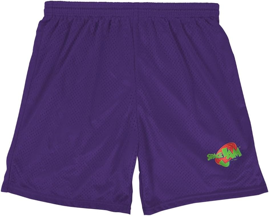 image:imagePopfunk Pop Culture Collection Mens Lined Mesh ShortsSpace Jam Logo