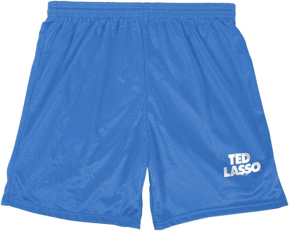 image:imagePopfunk Pop Culture Collection Mens Lined Mesh ShortsTed Lasso Logo