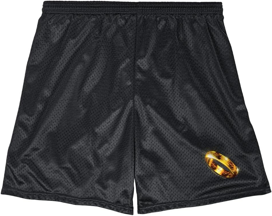 image:imagePopfunk Pop Culture Collection Mens Lined Mesh ShortsThe Lord of the Rings One Ring