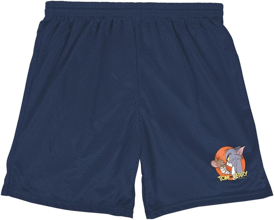 image:imagePopfunk Pop Culture Collection Mens Lined Mesh ShortsTom and Jerry Tom and Jerry Characters