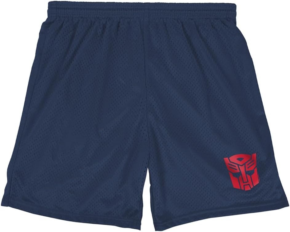 image:imagePopfunk Pop Culture Collection Mens Lined Mesh ShortsTransformers Autobot Symbol