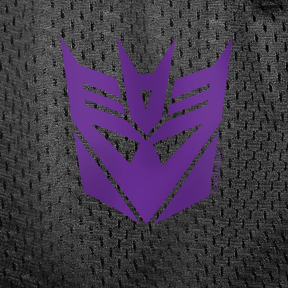 image:imagePopfunk Pop Culture Collection Mens Lined Mesh ShortsTransformers Decepticon Symbol