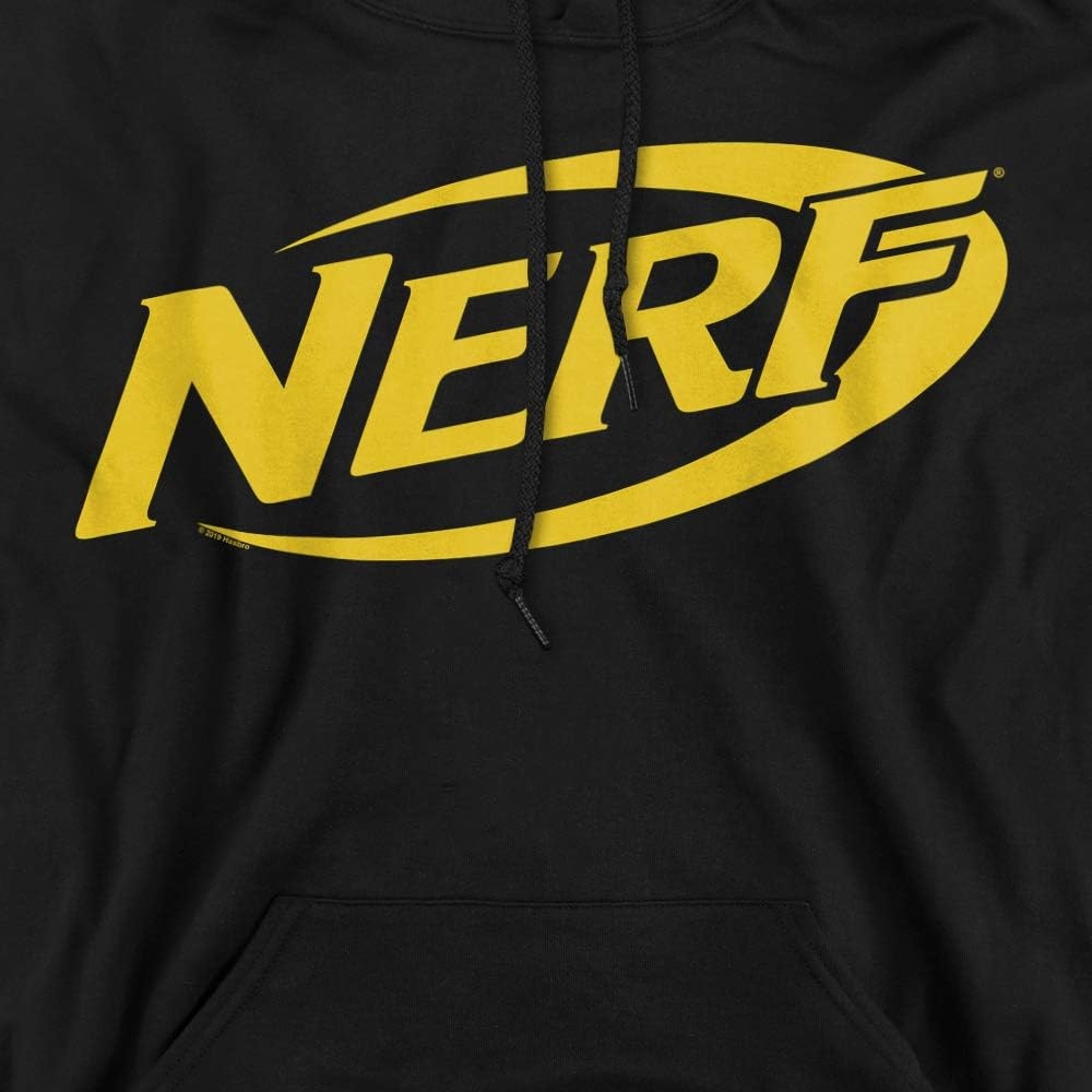 image:imageTrevco Nerf Logo Unisex Adult PullOver HoodieBlack
