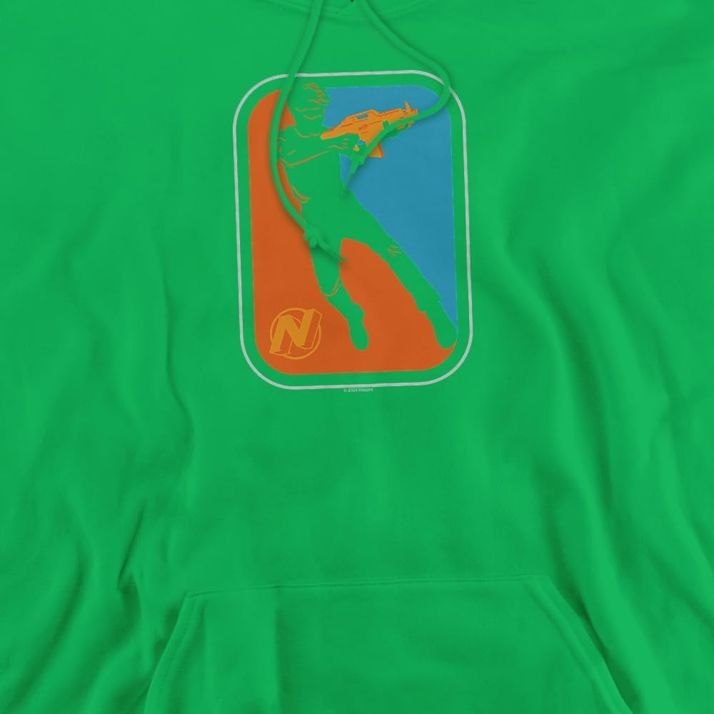 image:imageTrevco Nerf Nerf Pro Unisex Adult PullOver HoodieKelly Green