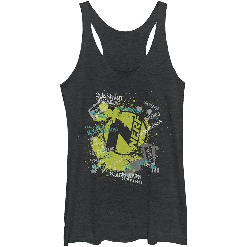 image:imageHasbro Womens Nerf GraffitiBlack Heather