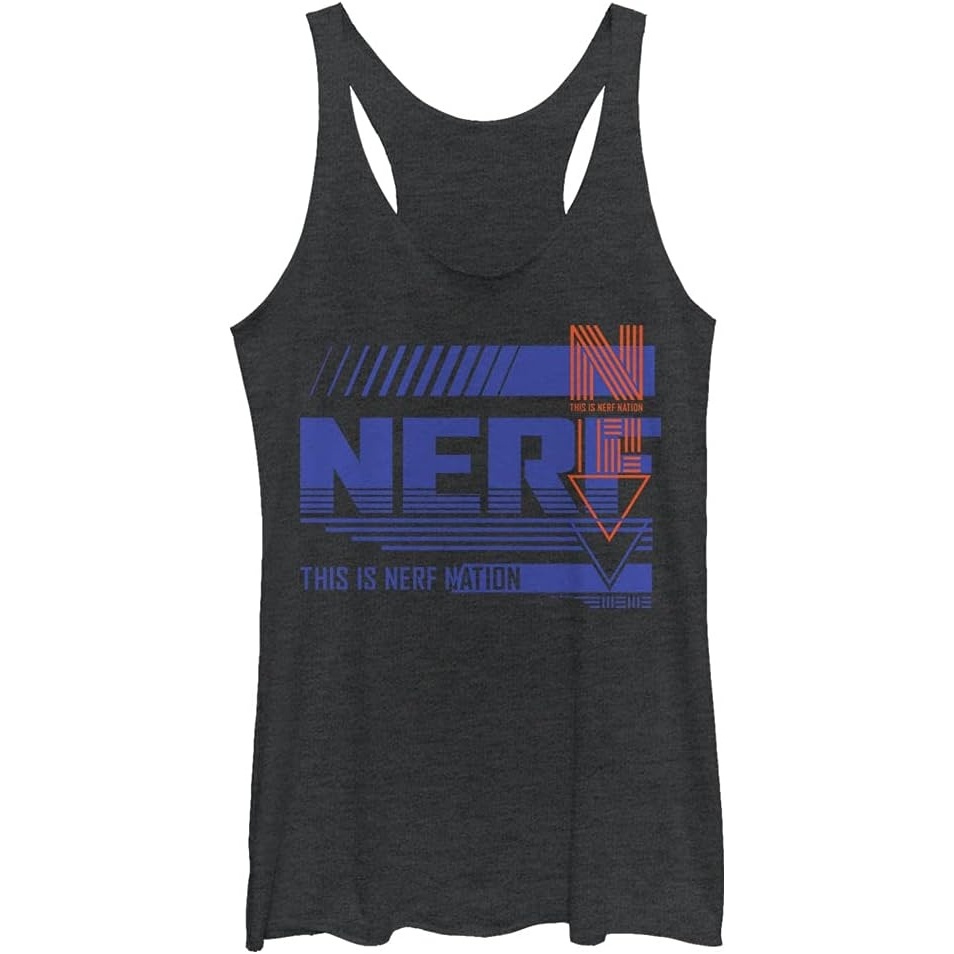 image:imageHasbro Womens Nerf XL NationBlack Heather