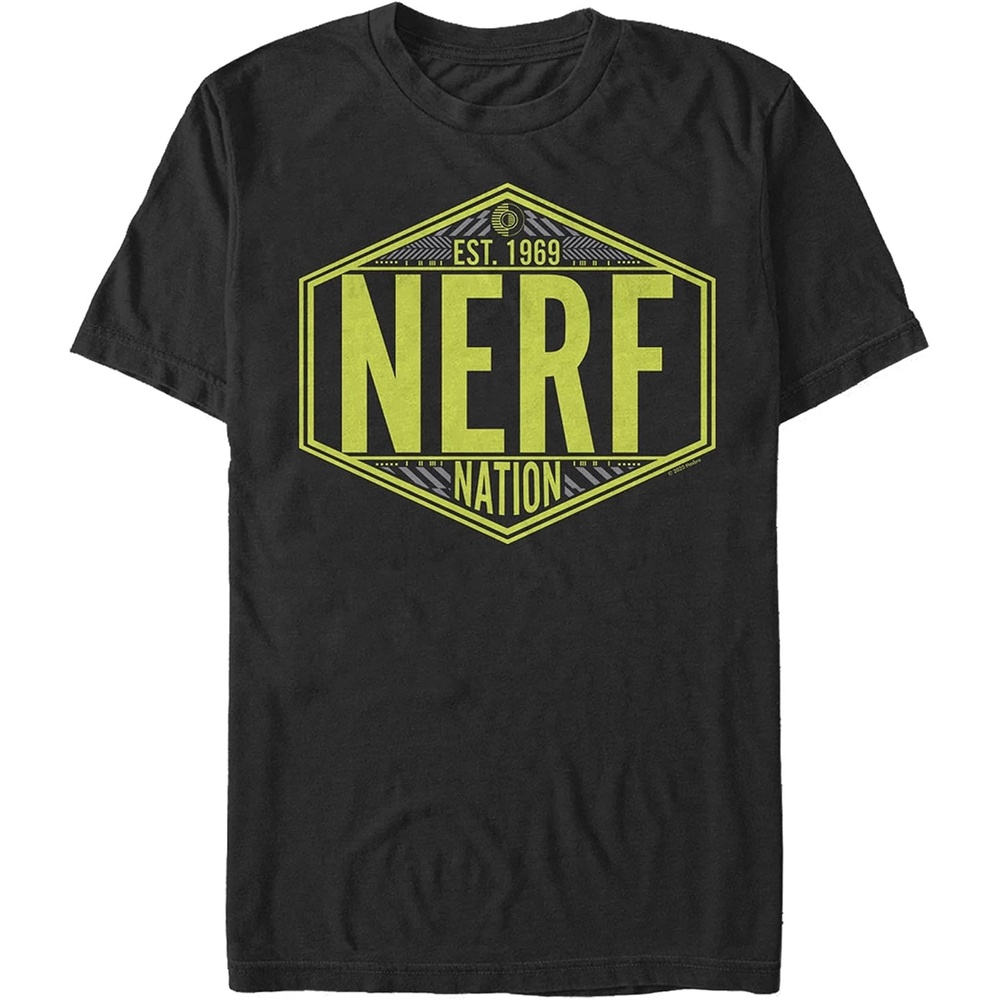 image:imageMens Nerf Nerf Nation Badge TShirtBlack