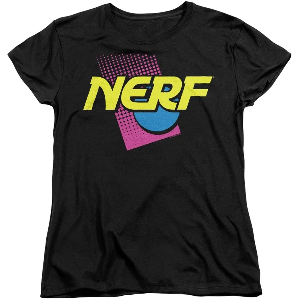 image:imageNerf 90S Logo Womens T ShirtBlack