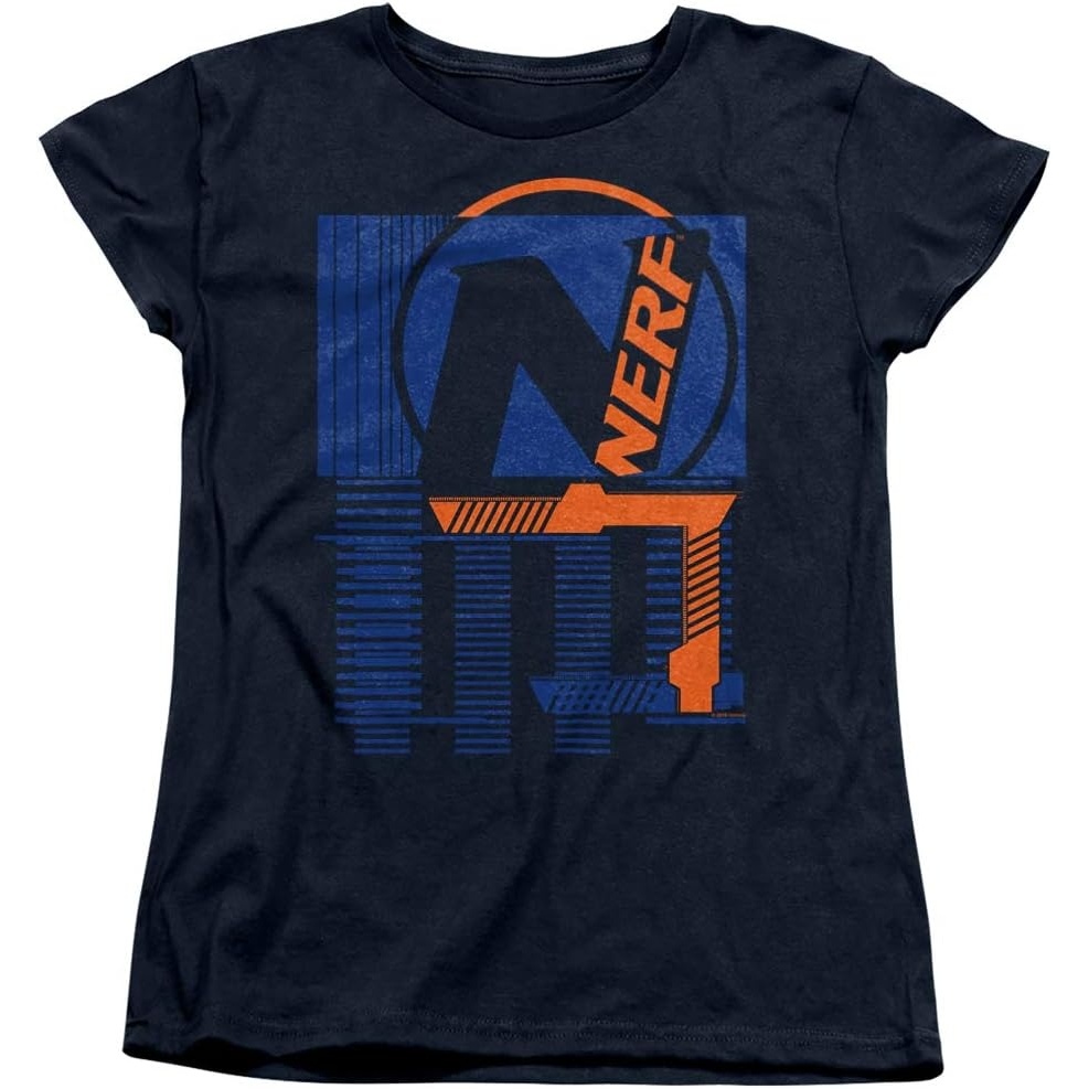 image:imageNerf Grid Womens T ShirtNavy