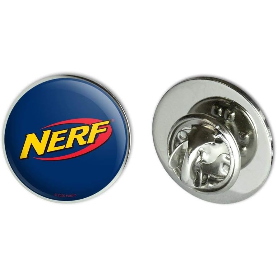 image:imageNerf Logo Metal 075 Lapel Hat Pin Tie Tack PinbackMulticolored